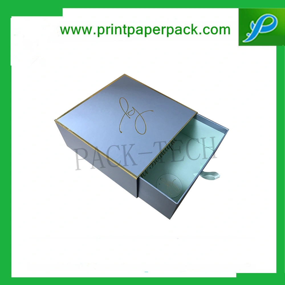 Custom Sliding Paper Cardboard Gift Packaging Drawer Box