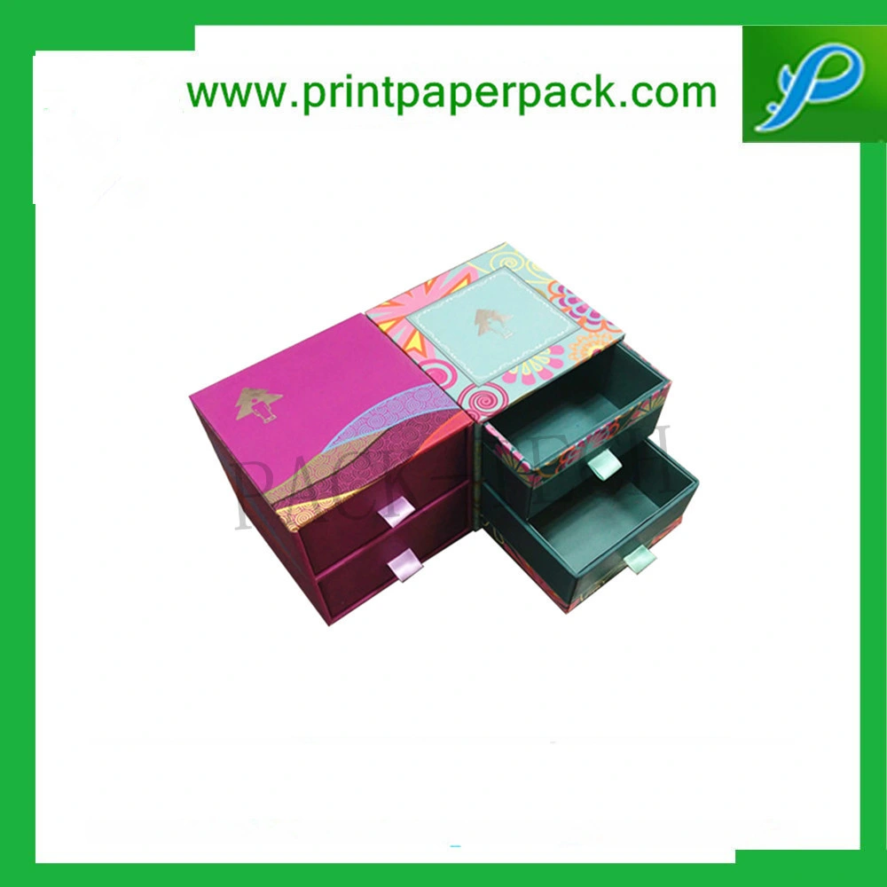 Custom Sliding Paper Cardboard Gift Packaging Drawer Box