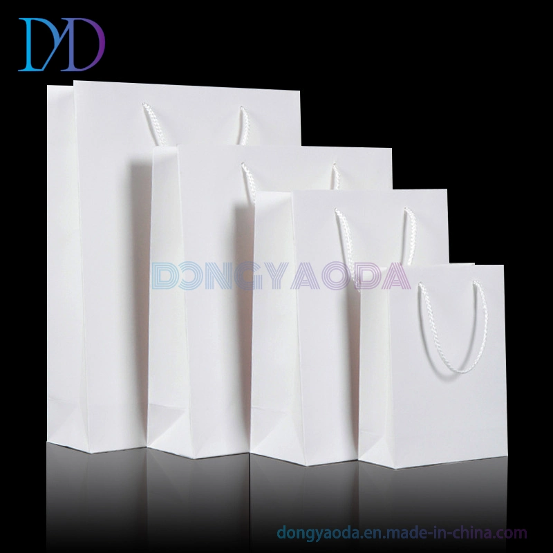 Wholesale Gift Paper Bags, White Cardboard Bags, Kraft Paper Bag