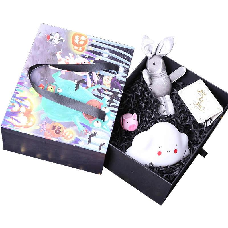 Popular Products 2021 Eco-Friendly Christmas Gift Paper Boxes Gift Craft Paper Box