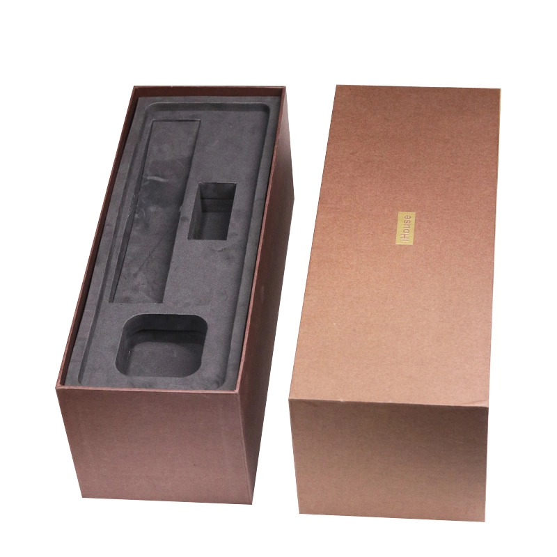 China Wholesale Custom Brown Special Paper Gift Box for Smart Home Products Packaging with EVA Liner (luxury cardboard material)