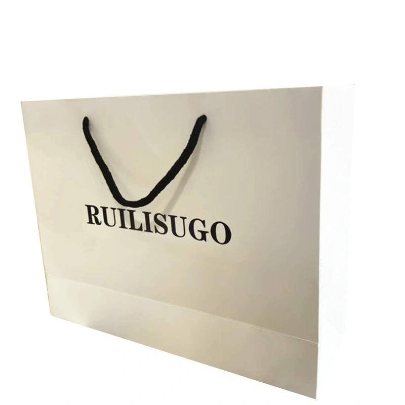 Large Capacity Cutsom Gift Shopping Paper Bag with Drawstring