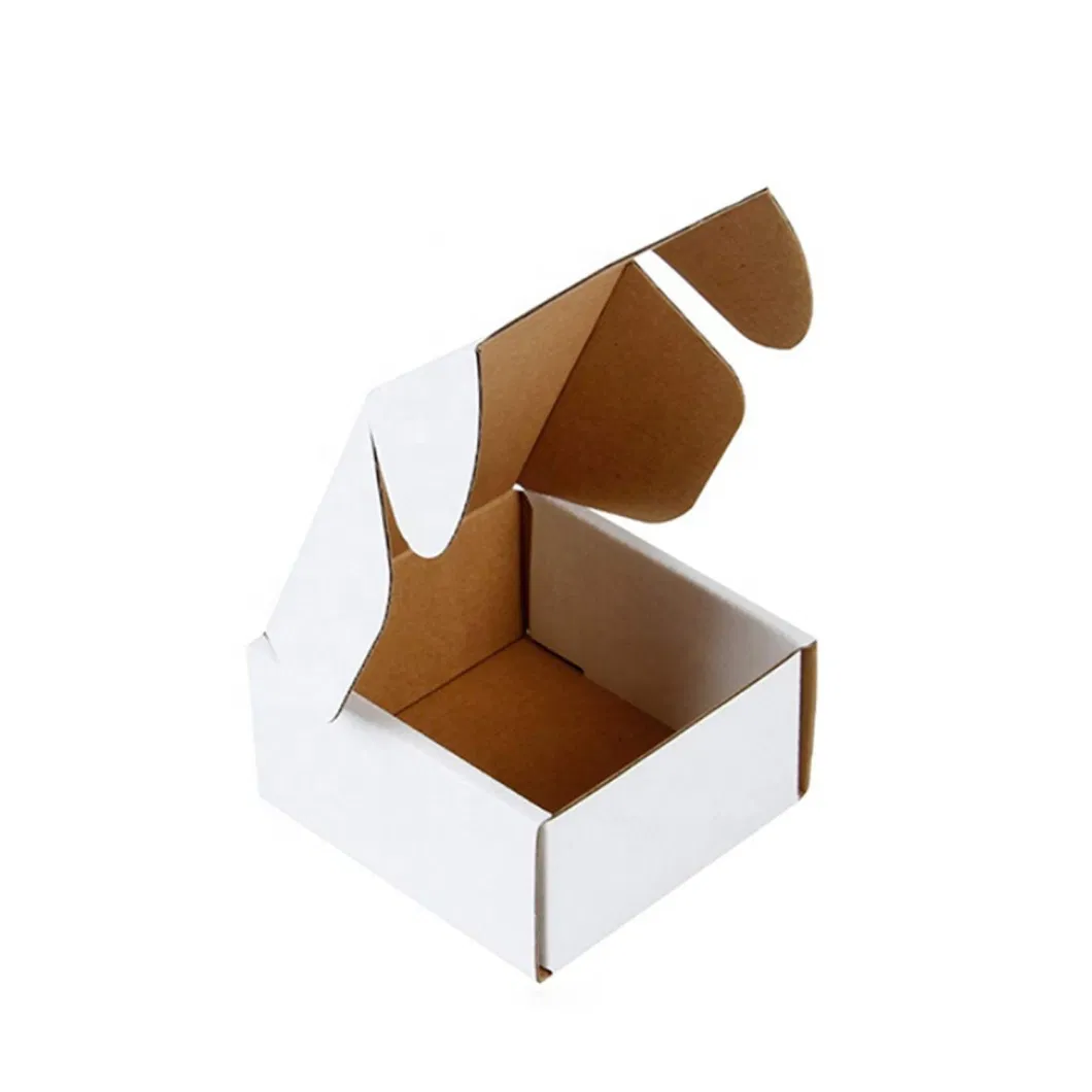 Foldable Corrugated Box Mailers, Cardboard Box Perfect for Shipping Small, Kraft Paper Box