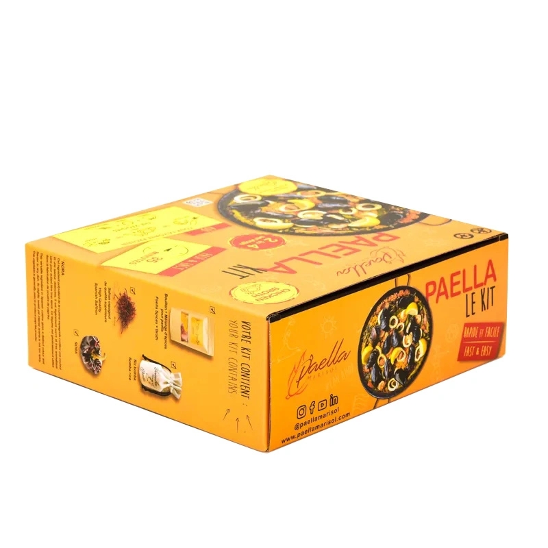 Custom Printing Corrugated Paper Box Food Packaging Cardboard Box