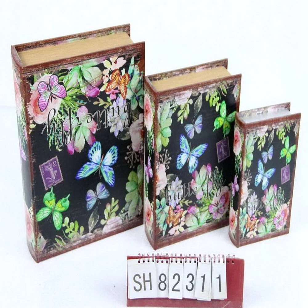 Wholesale Storage Cardboard Book Shaped Boxes