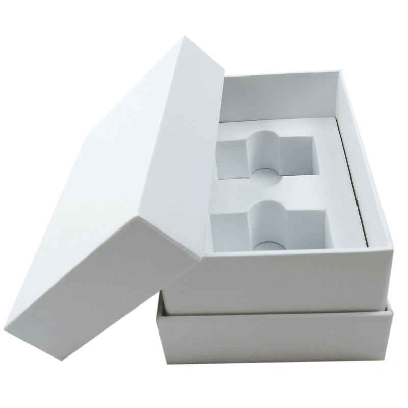 Black Specialty Paper Square Top and Bottom Cover Packaging Box Perfume Gift Box Cardboard Box