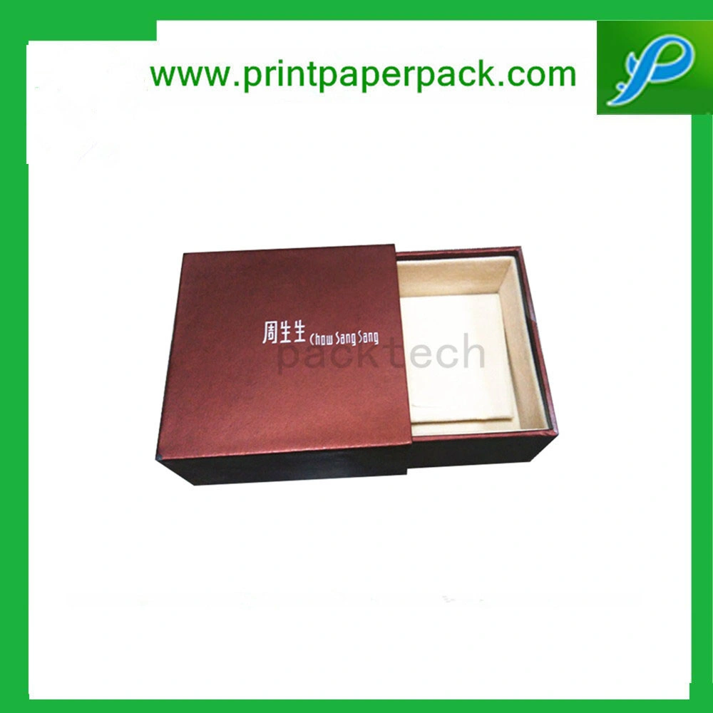 Custom Sliding Paper Cardboard Gift Packaging Drawer Box