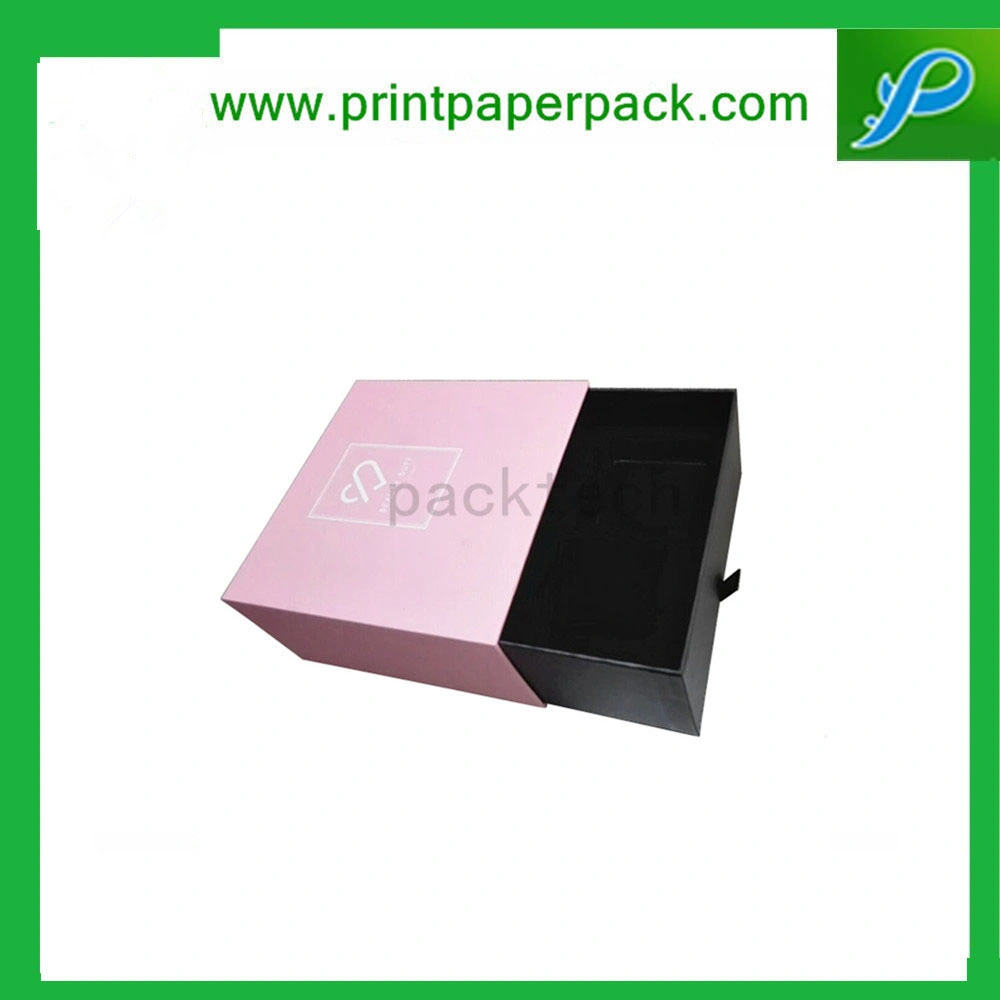 Custom Sliding Paper Cardboard Gift Packaging Drawer Box