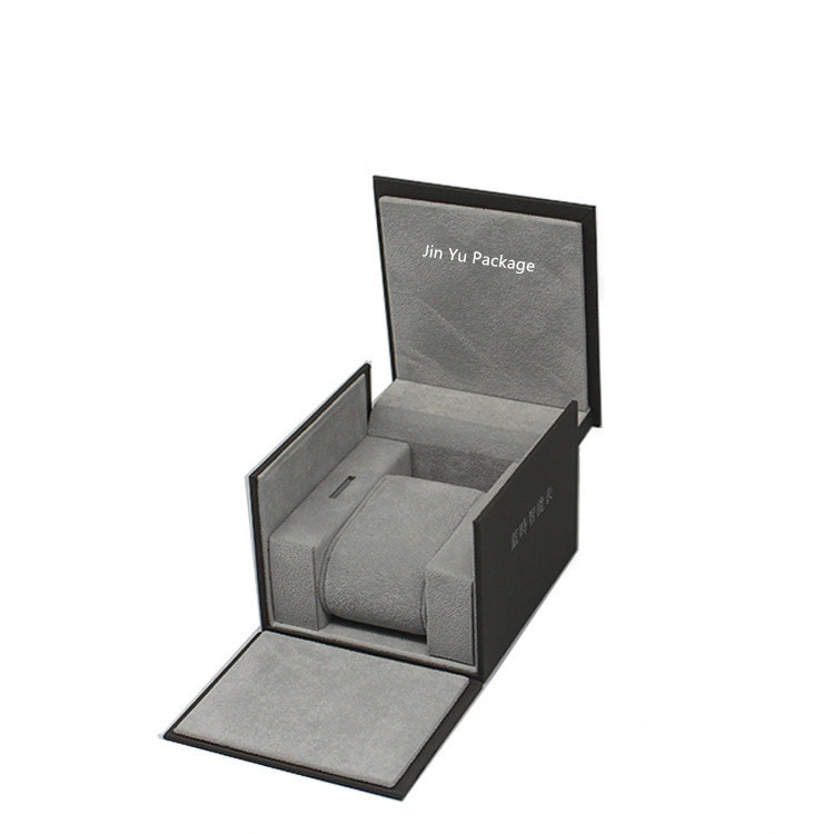 Elegant Custom Black Paper Wooden Watch Gift Packaging Boxes Manufacturer