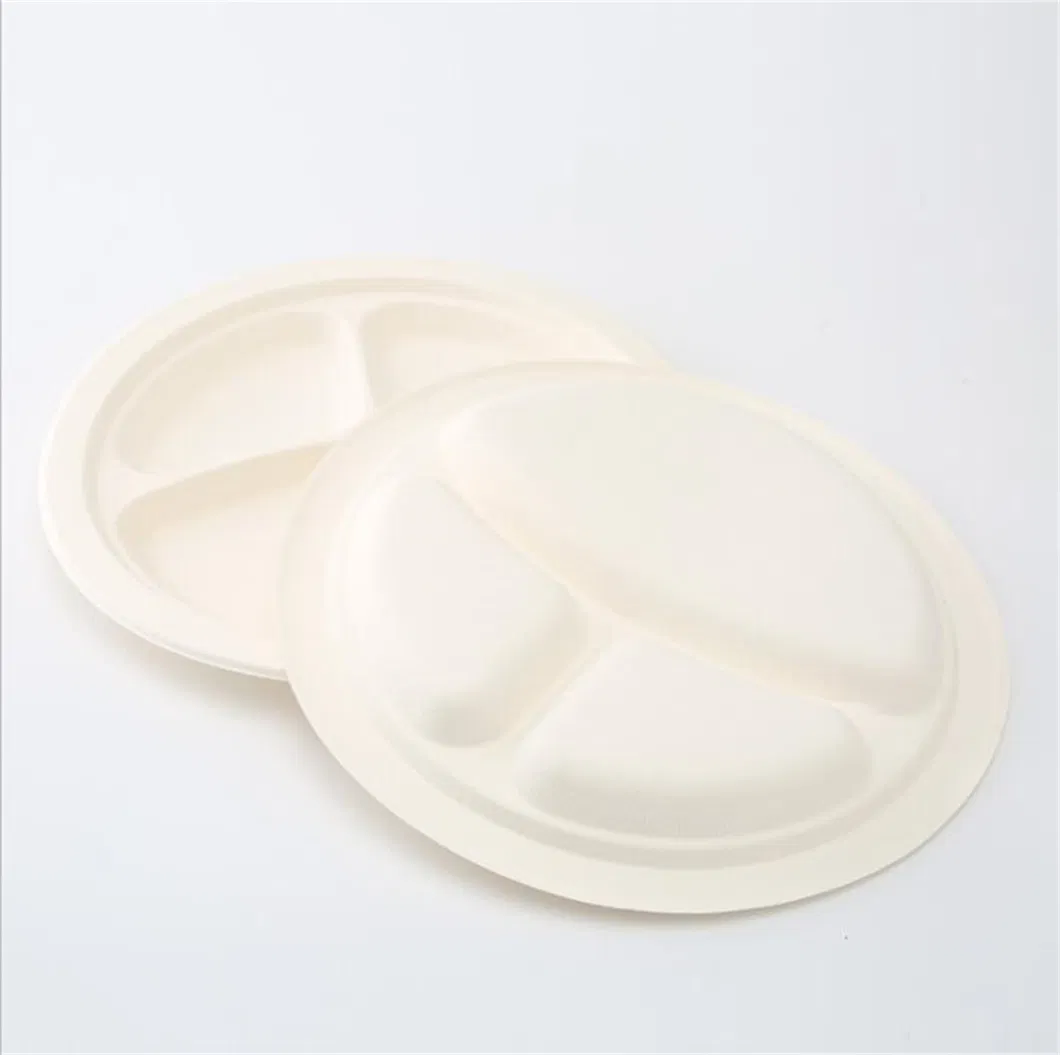 6inch Sugarcane Bagasse Disposable Hamburger Box