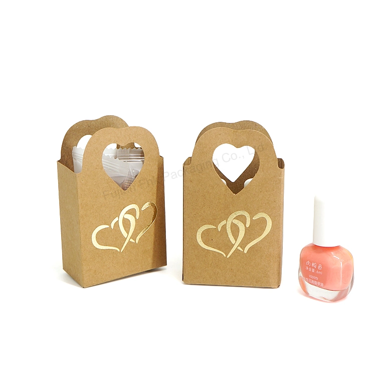 Bespoke Small Size Kraft Paper Box Packaging for Candy Cookies