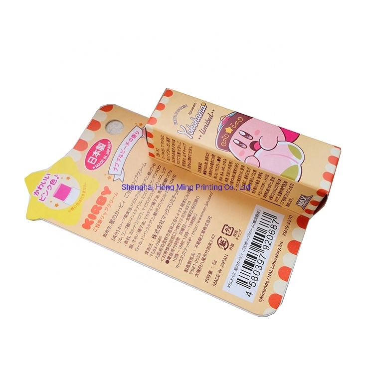 Custom Empty Lip Gloss Paper Packing Carton Small Package Box Mini Packaging Box for Liquid Lipstick