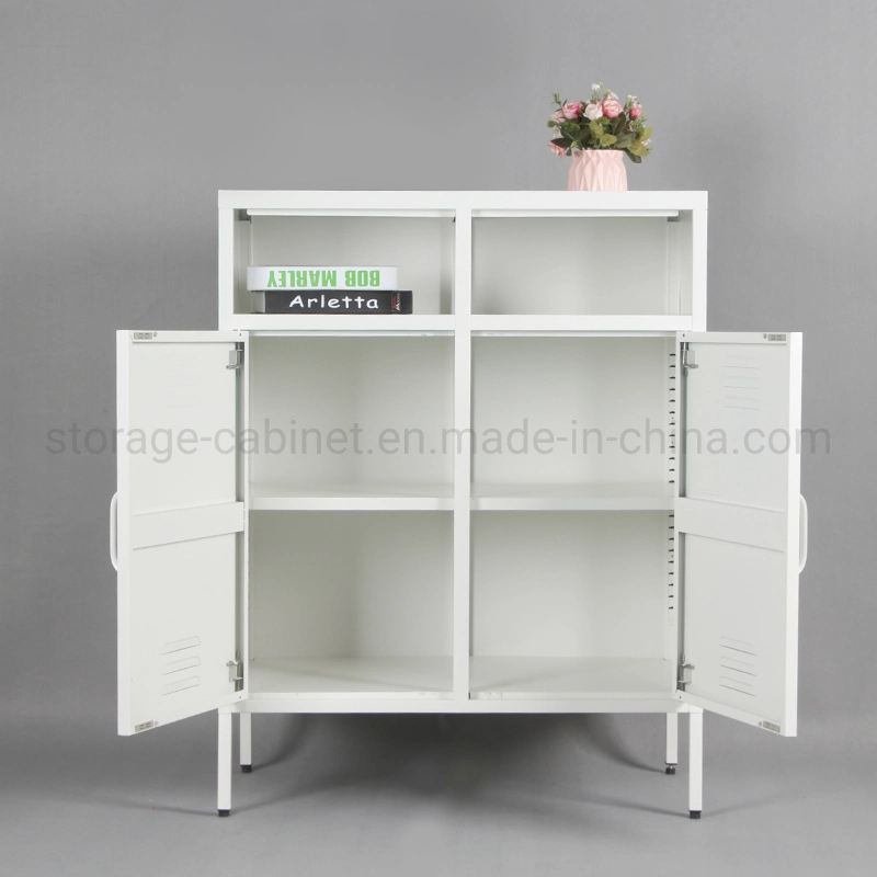 Home Furniture Cabinet Bedside Cabinet with Lock and Drawer