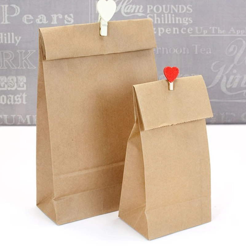 Hot Sale Brown Kraft Paper Handle Gift Bags