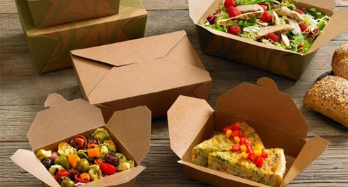 26oz/45oz/52oz/66oz Disposable Takeaway/Take Away Fast Food Kraft Paper Lunch Box