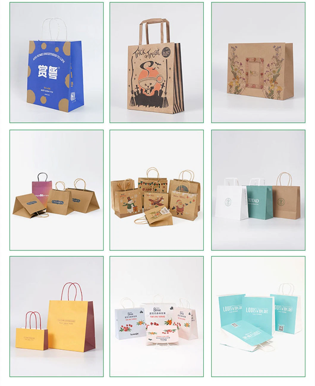 Custom Bakery Food Packaging Brown Craft Kraft Paper Bags From Small Business Packing Supplies