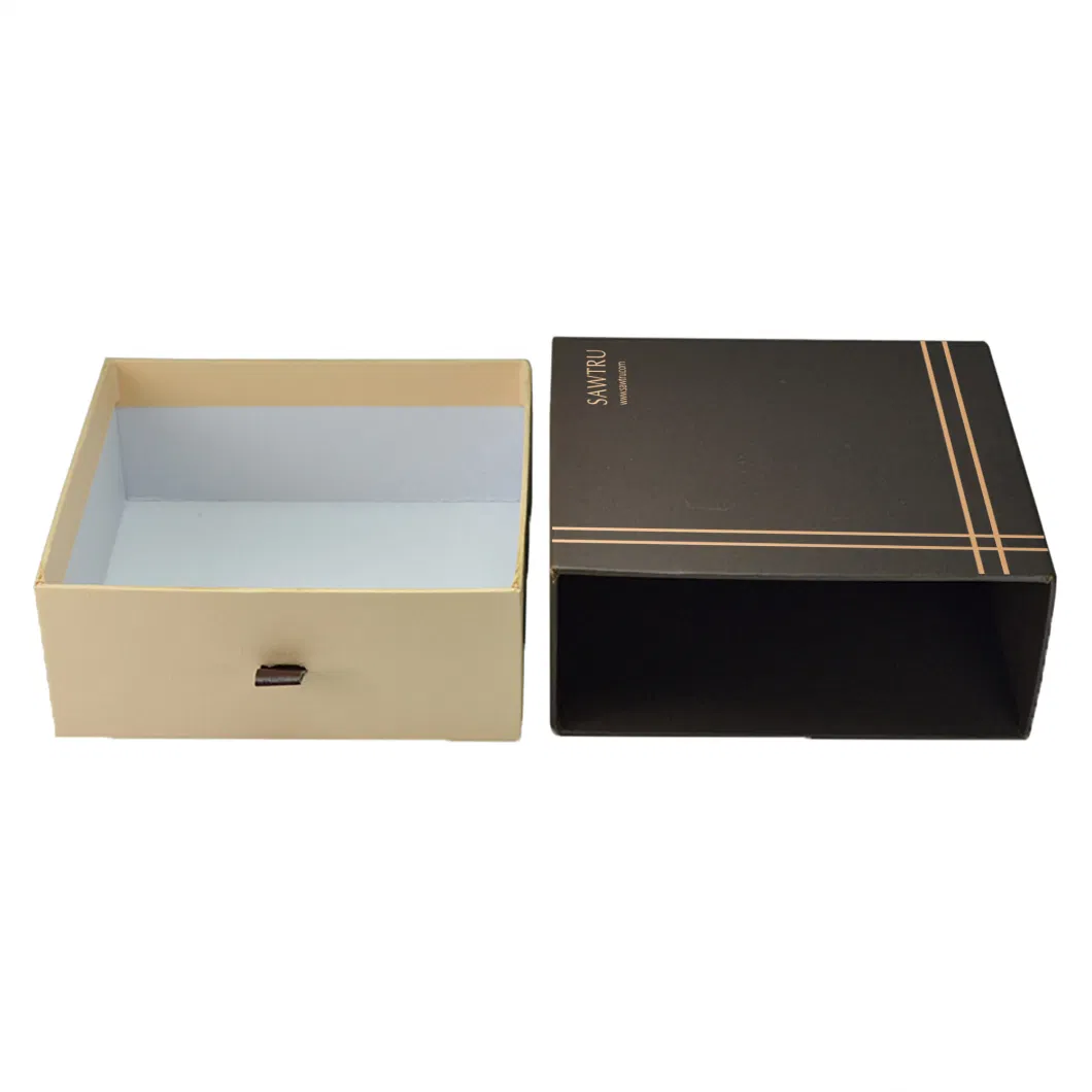 Free Design Wholesale Plain Cardboard Slide Boxes Jewelry Packaging Ring Earring Necklace Paper Drawer Box