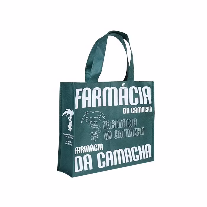 Factory Supply High Quality Heat Transfer 120gms Non Woven Shopping Bag, Advertising Tote Bag with Logo Printed for Sale