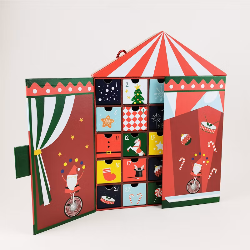 FSC BSCI Custom Full Color Printing Luxury Fashion Flat Toy Packing Foldable Cardboard Carton Paper Packaging Gift Present Shipping Storage Box with Handle