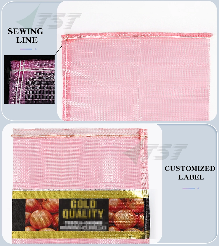 Wholesale Mesh Onion Bags for Packaging Corns Potatoes Green Peppers