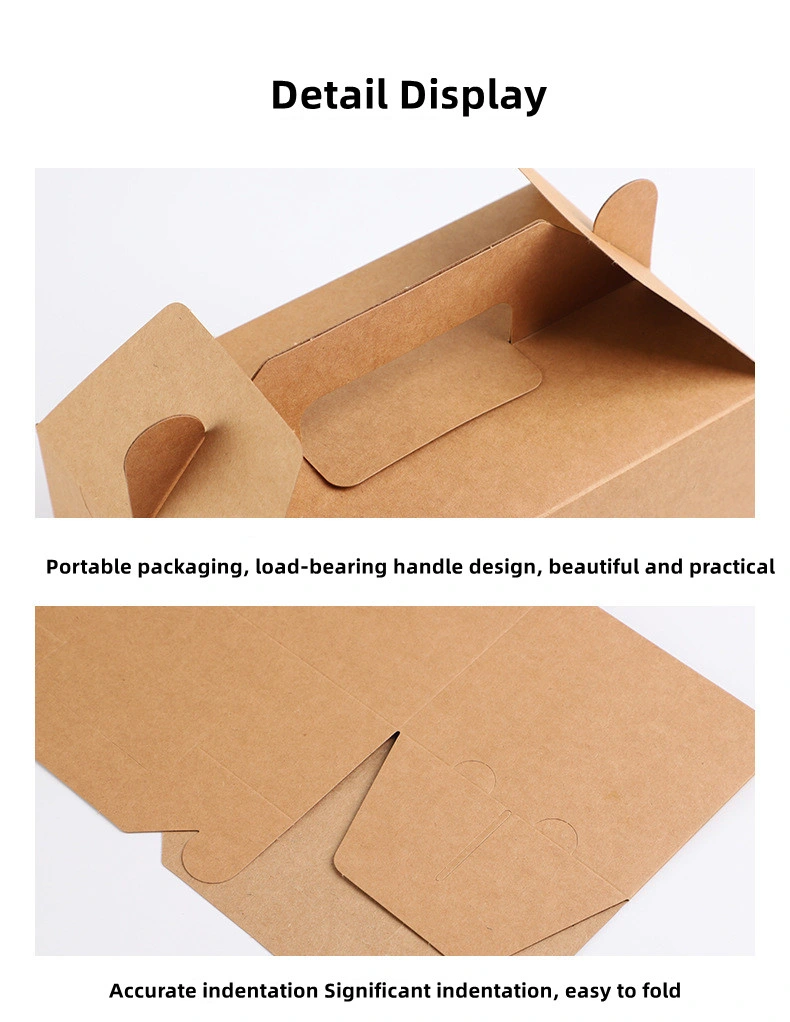 Custom White Cardboard Paper Fast Food Takeout Fried Chicken Packaging Boxes