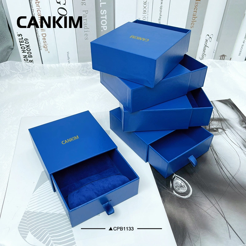 Cankim Jewelry Packaging Pouch and Box Portable Jewelry Box Jewelry Paper Box Boxes for Jewelry Packing