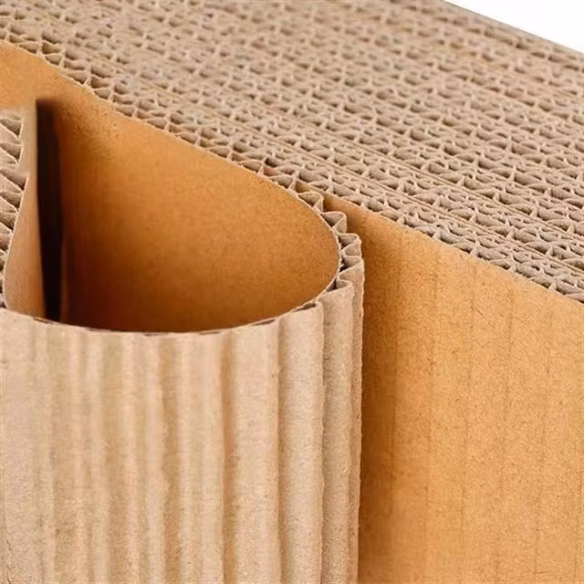AA Level Recyclable High-Strength Kraft Corrugated Board to Make Paper Box