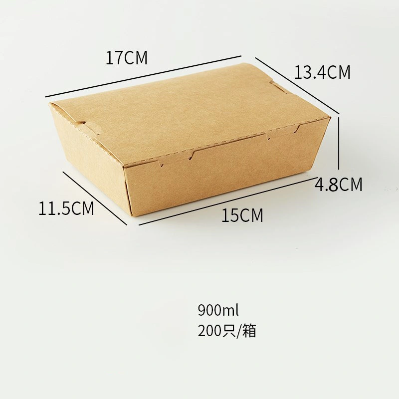 Disposable Card Board Packaging Customized Logo Burger Box Kraft Paper Takeaway Car and Fries Box Wholesale Food Box