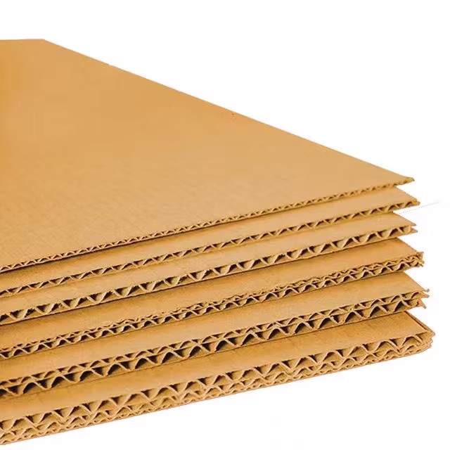 AA Level Recyclable High-Strength Kraft Corrugated Board to Make Paper Box