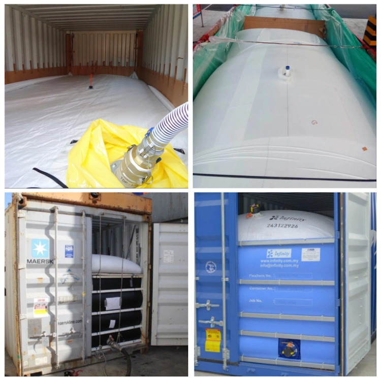 Wholesale Hot Sale 24000L Flexitank Container Loading Disposable Egypt for Crude Oil