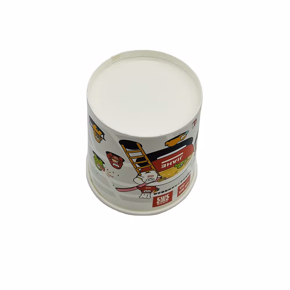 Biodegrade Food Packaging with Lids Disposable Soup Paper Bowl
