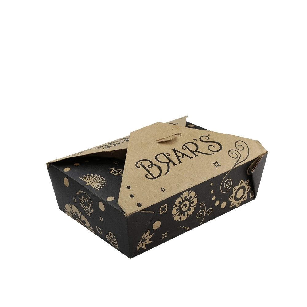 Custom Kraft Paper Boxes Sushi Craft Paper Box Sushi Cake Disposable Custom Sushi Takeaway Paper Packaging Box