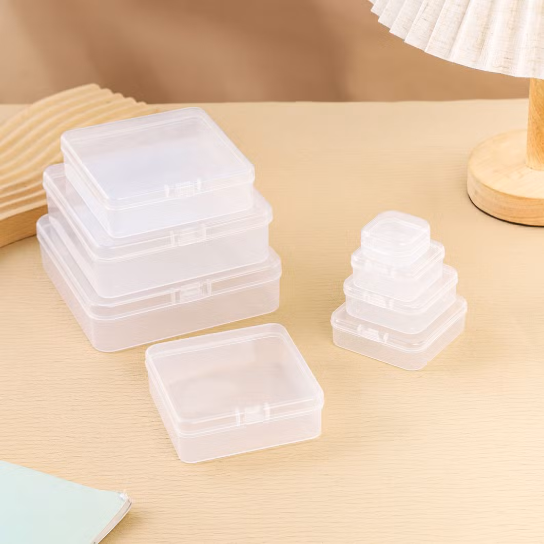 Portable 10/15/24/36 Grids Clear Plastic Packaging Box for Beads Organizer Art DIY Crafts Jewelry Fishing Tackles Container