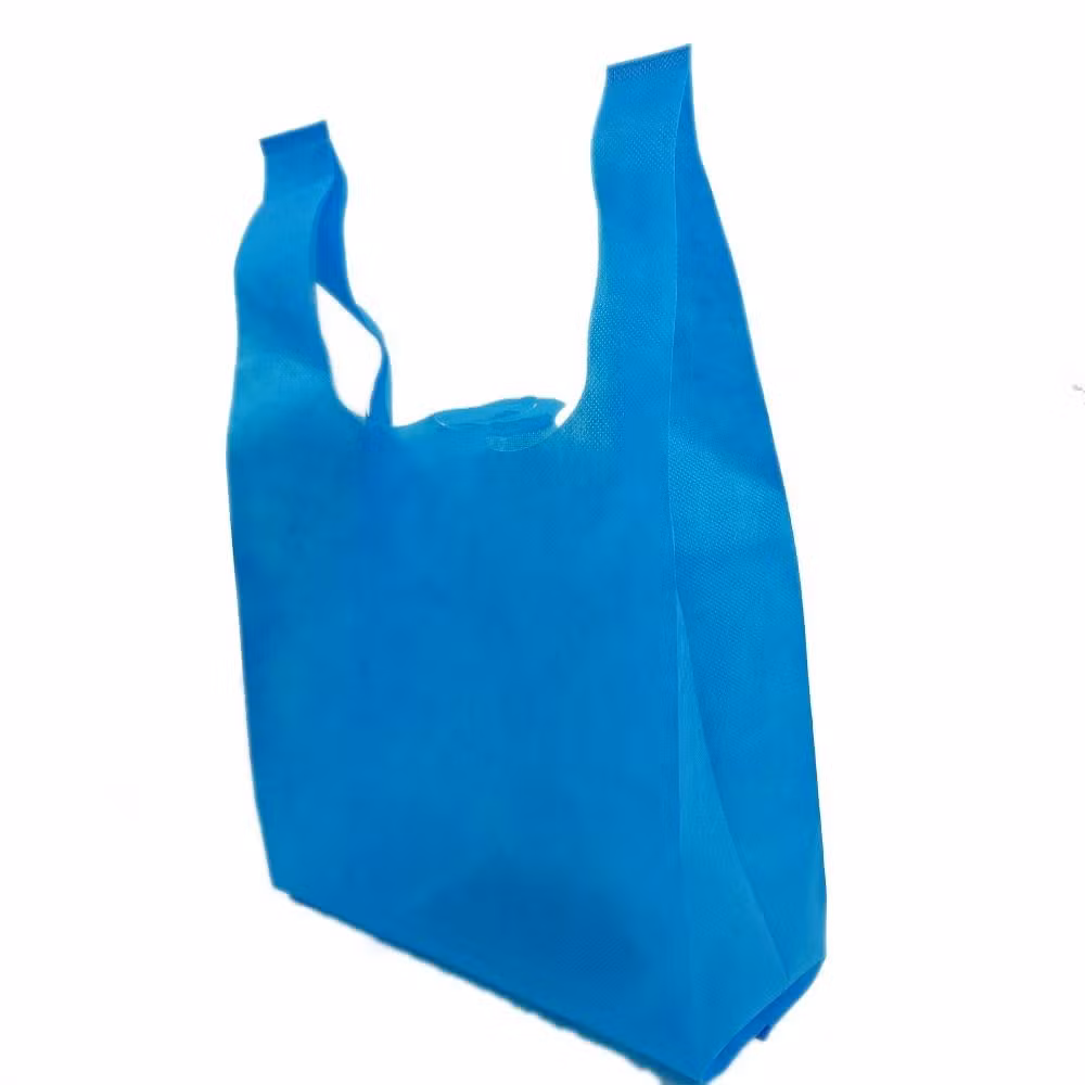 Factory Supply High Quality Heat Transfer 120gms Non Woven Shopping Bag, Advertising Tote Bag with Logo Printed for Sale