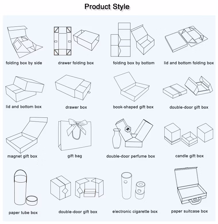 Paper Tube Cylinder Packaging Candle Box Packaging with Logo F
