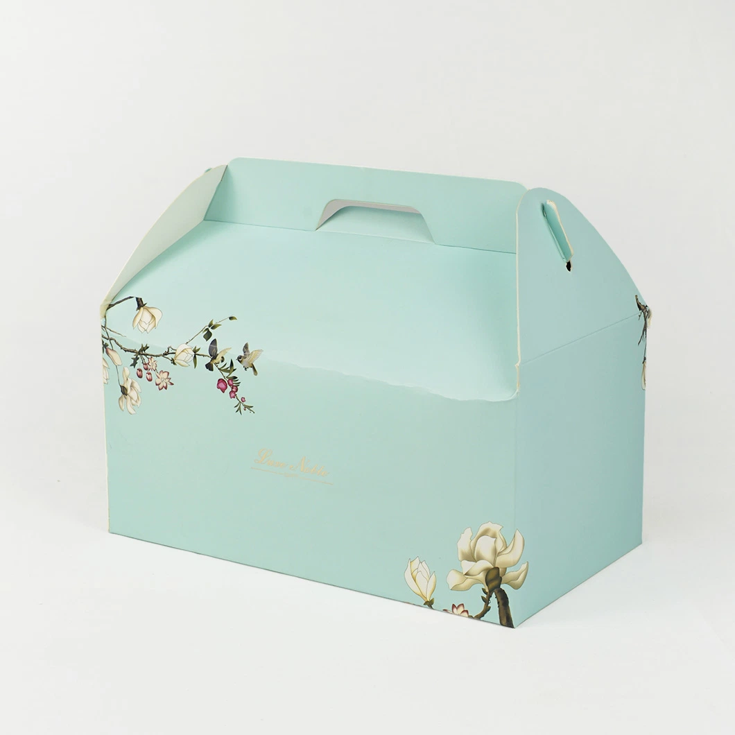 Custom Color Pringt Package Cupcake/Mooncake Gift Packing Paper Box