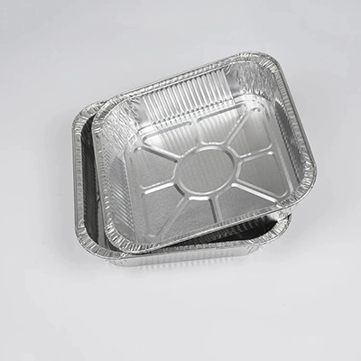 Small Aluminum Containers with Plastic Lids or Cardboard