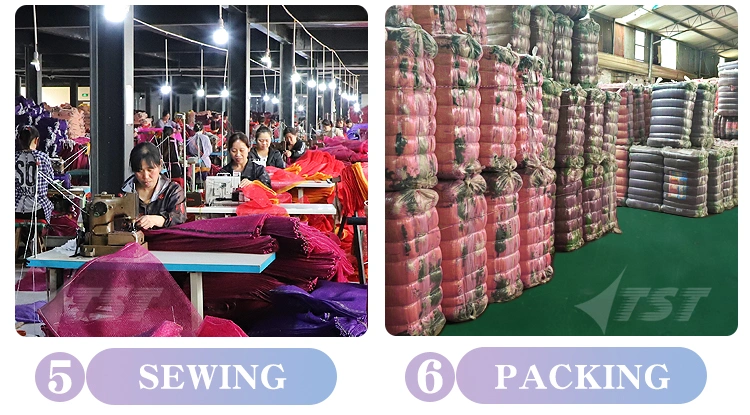 Wholesale Mesh Onion Bags for Packaging Corns Potatoes Green Peppers