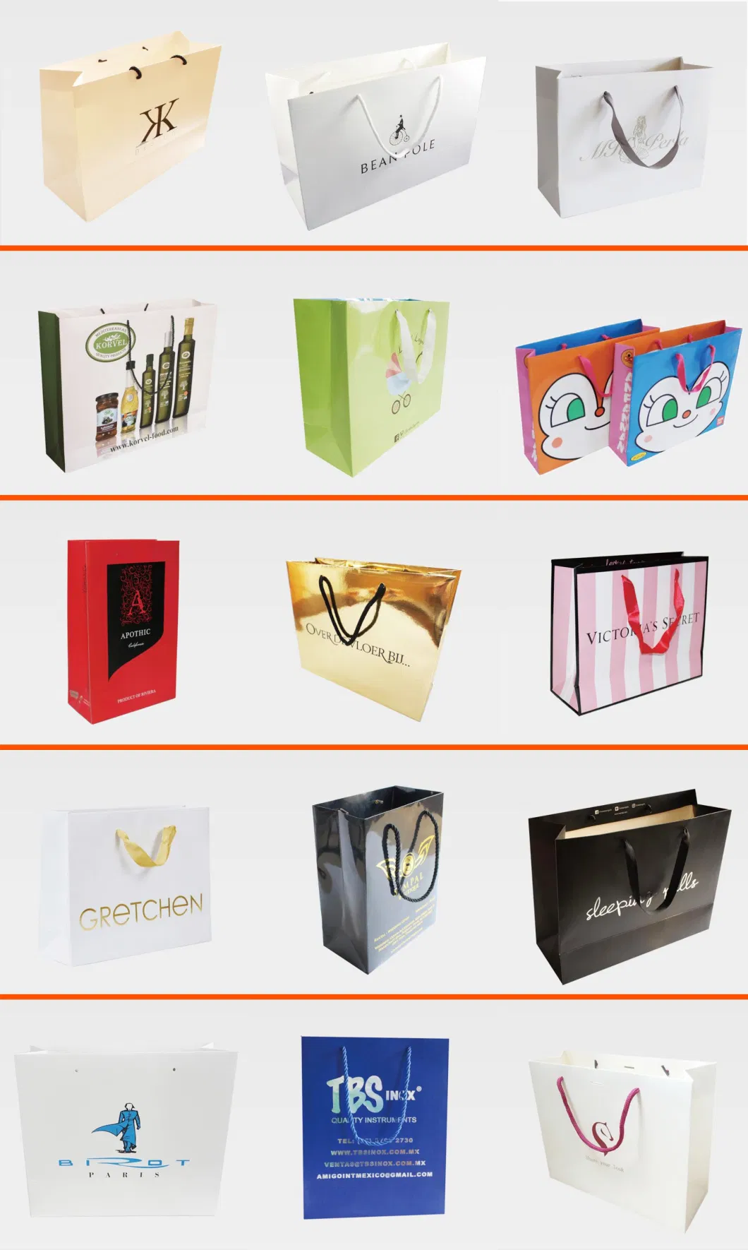 Small Luxury Gift Shopping Paper Bags Sweet Packaging Bag