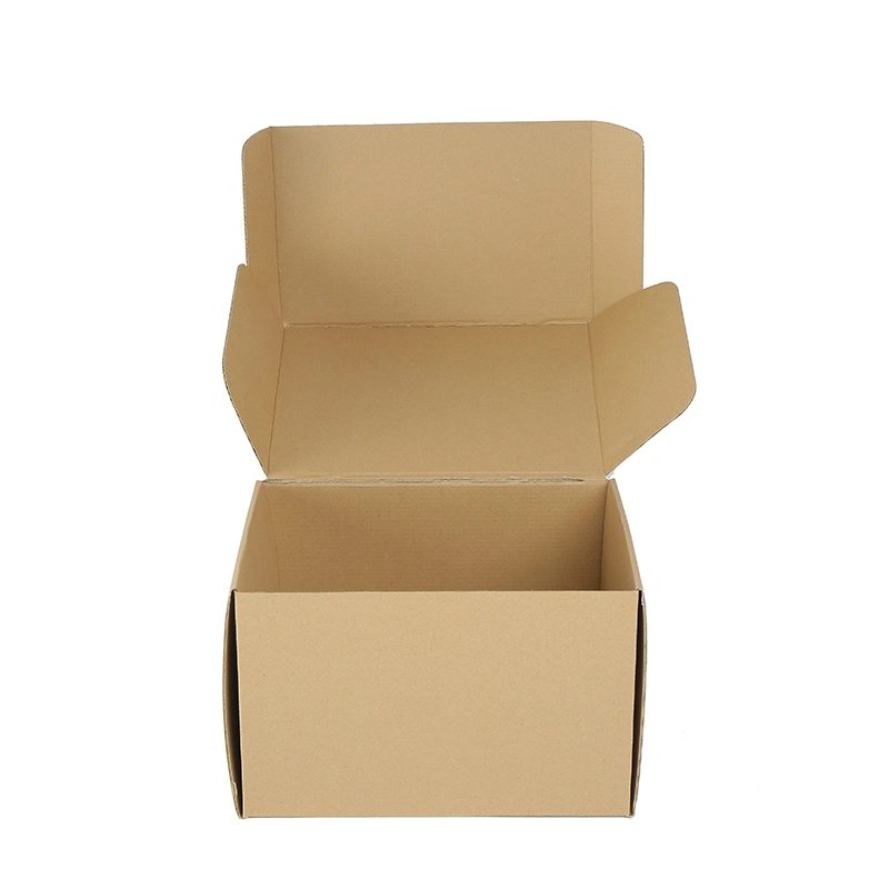 Eco-Friendly Brown Kraft Paper Shipping Box for Electronic Products