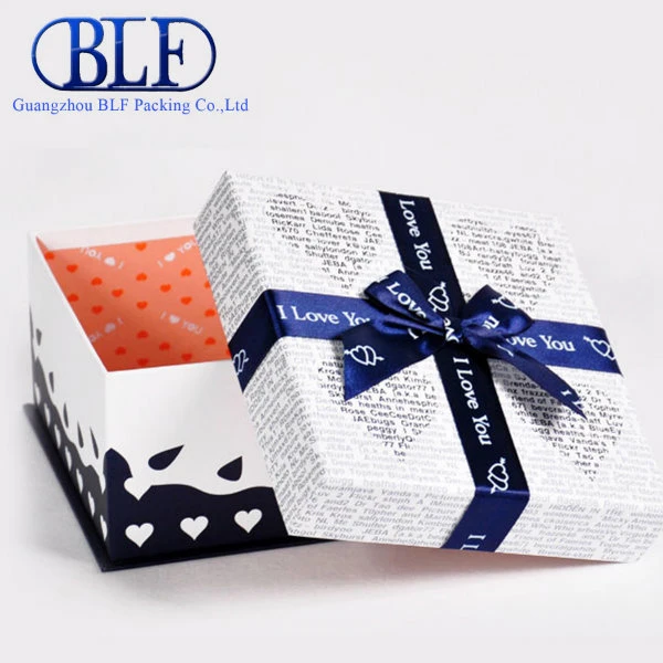 Decorative Cardboard Storage Boxes Lids (BLF-GB537)