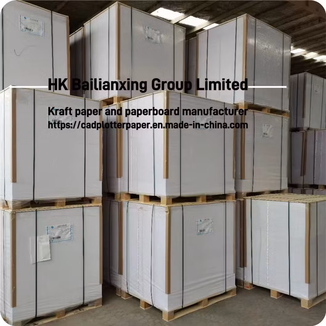 80g High Bursting Strength Recycled Brown Kraft Testliner Paper for Corrugated Box