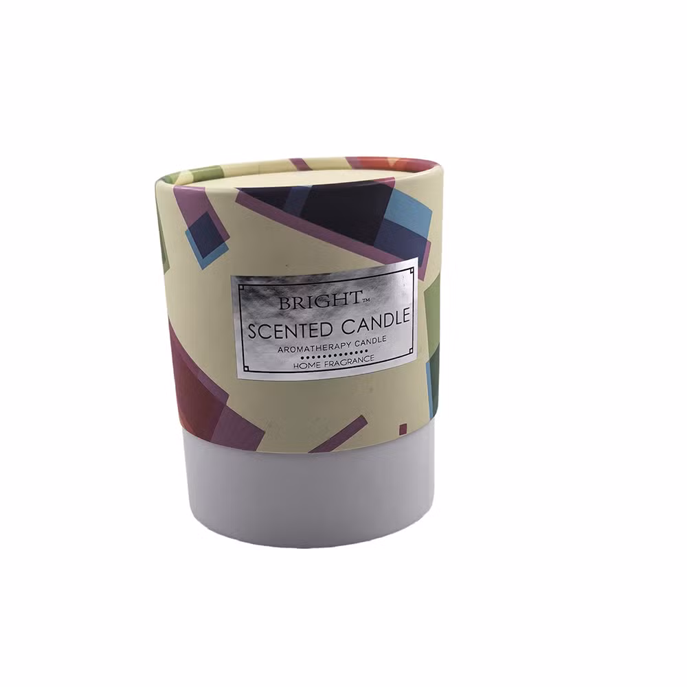 Paper Tube Cylinder Packaging Candle Box Packaging with Logo F