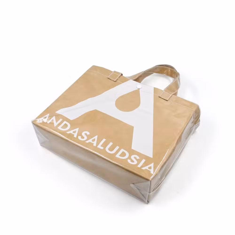 Waterproof Reusable Large Kraft DuPont Paper Tote Bag Canvas Handbag Durable Tyvek Tote PVC Shopping Bag