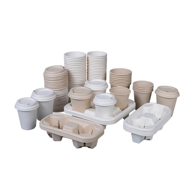 Josun Plastic-Free Bagasse Clamshell Box Wholesale Disposable Bagasse Lunch Box for Hamburger