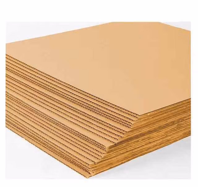 AA Level Recyclable High-Strength Kraft Corrugated Board to Make Paper Box