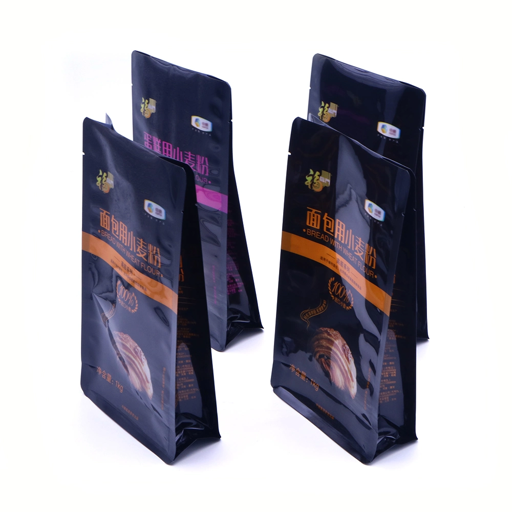 Candy / Pepper Salt Plastic Coffee Package Ziplock Zipper Window Plastic Packaging Stand up Bag Pouch Bag