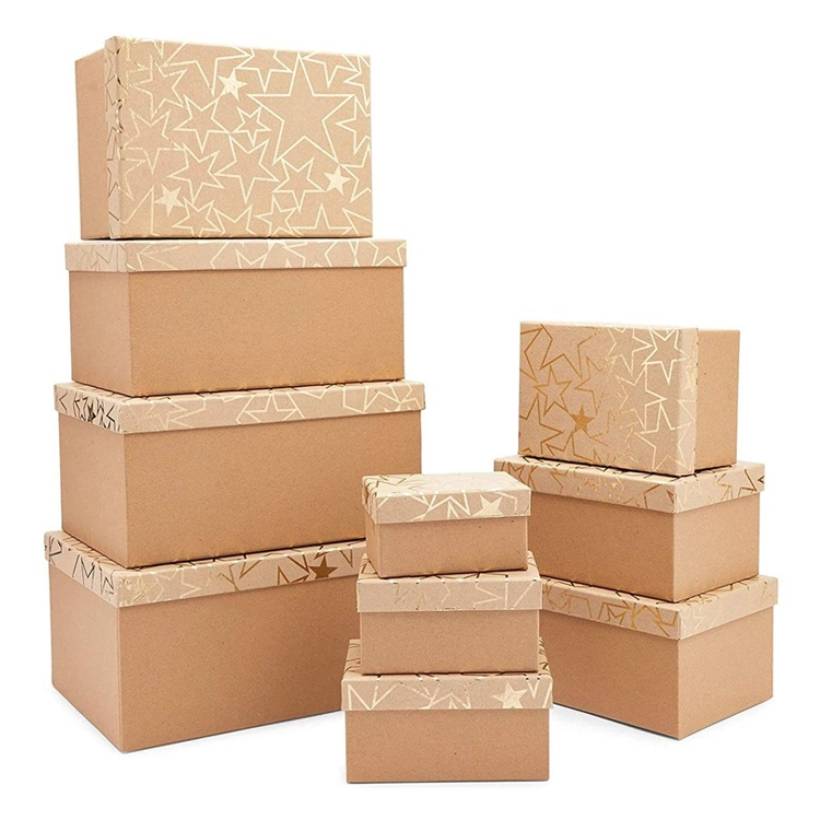 Luxury Present Gift Boxes Anniversaries Birthdays Decorative Cardboard Storage Gift Boxes with Lids