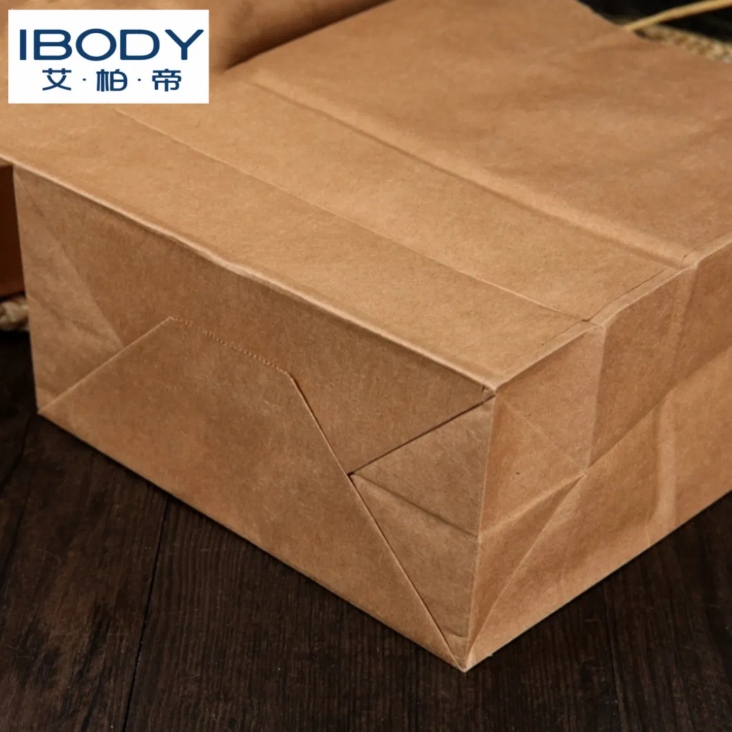 Custom Bakery Food Packaging Brown Craft Kraft Paper Bags From Small Business Packing Supplies