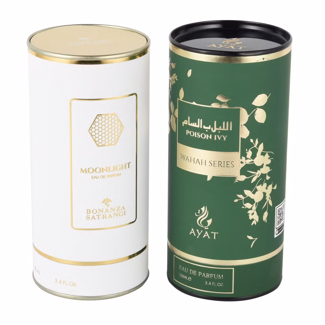 Wholesale Cardboard Paper Tube Tea Custom Luxury Gift Cosmetic Candle Jewelry Perfume Box